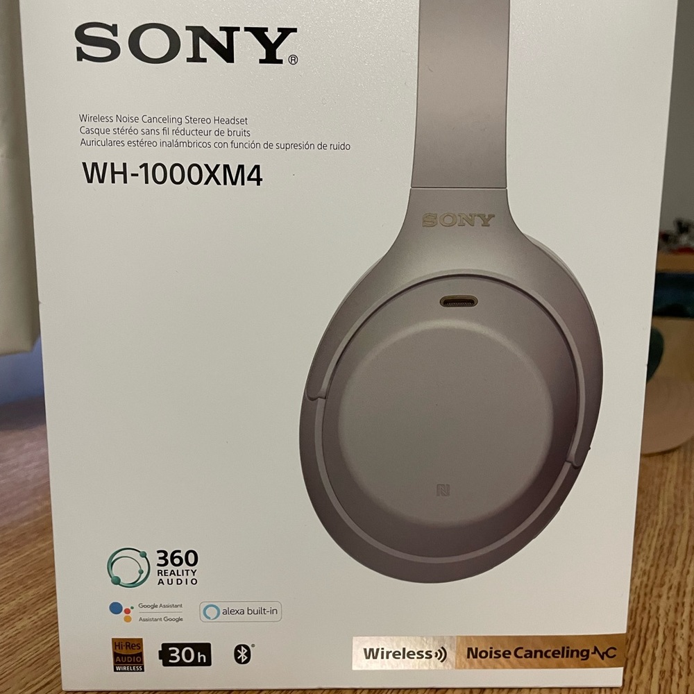 WX-1000XM4 SONY WIRELESS HEADPHONES
